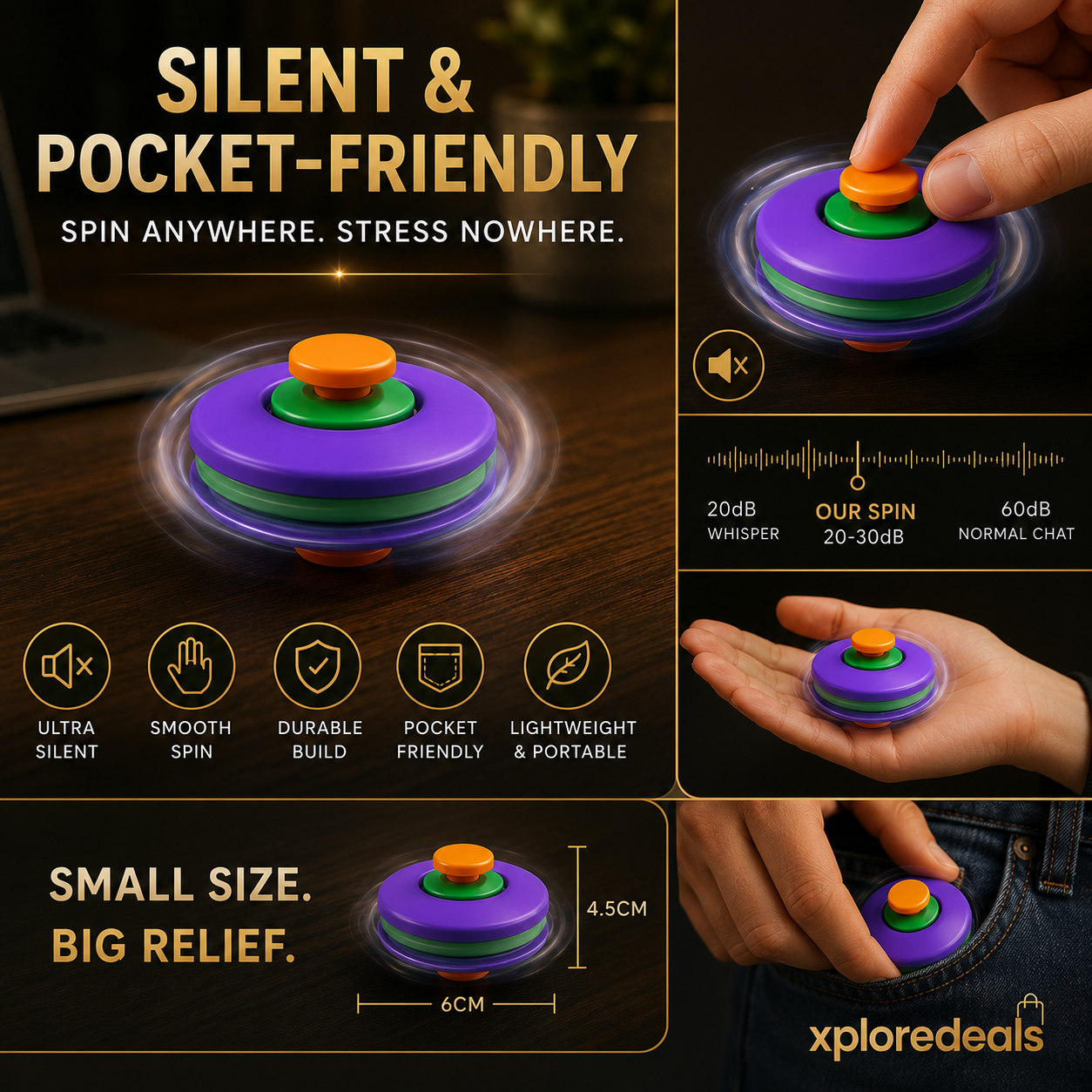 Fizzy Spinner™ Infinity Spin Ball