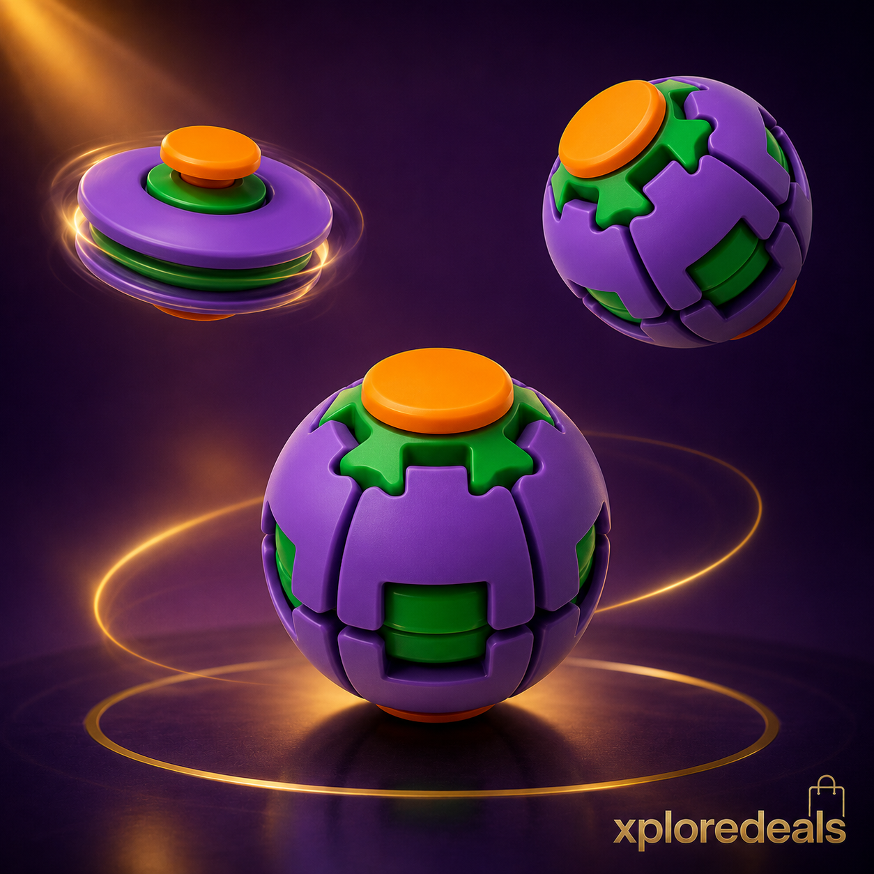 Fizzy Spinner™ Infinity Spin Ball